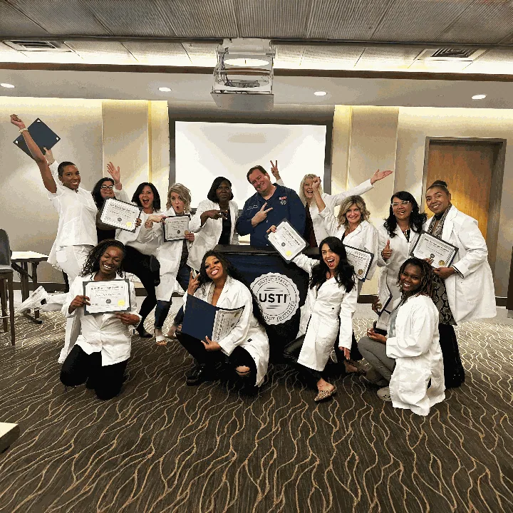 USTI clinical graduates together