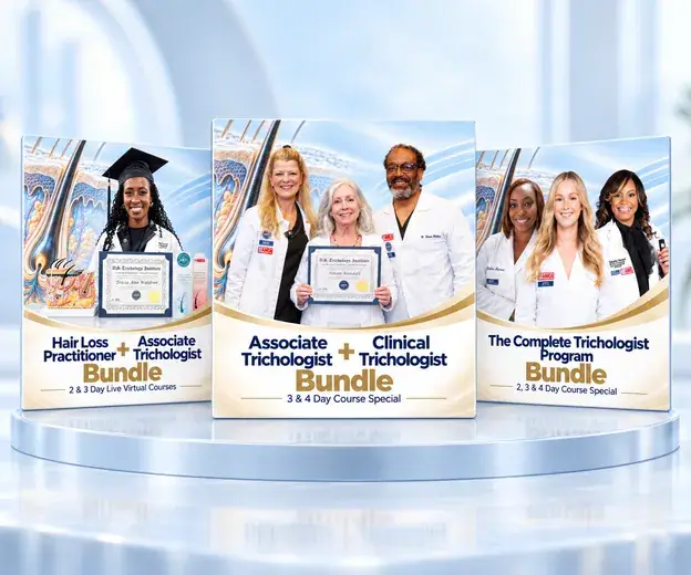 USTI trichology course bundle artwork